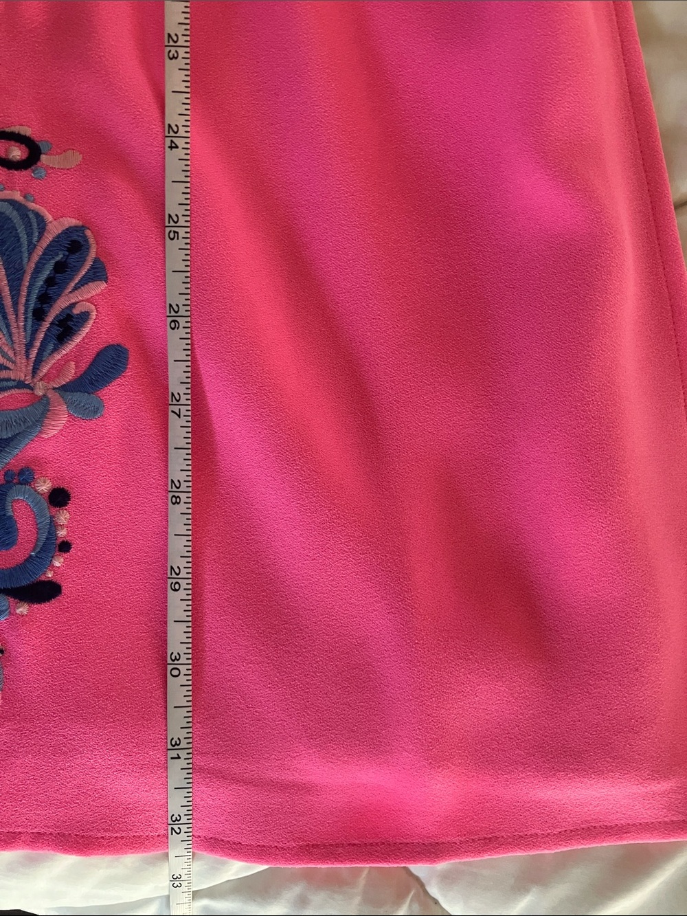 LILLY PULITZER Donna Romper Havana Pink Scalloped Shell Embroidery Size 10 NWT - Picture 12 of 13